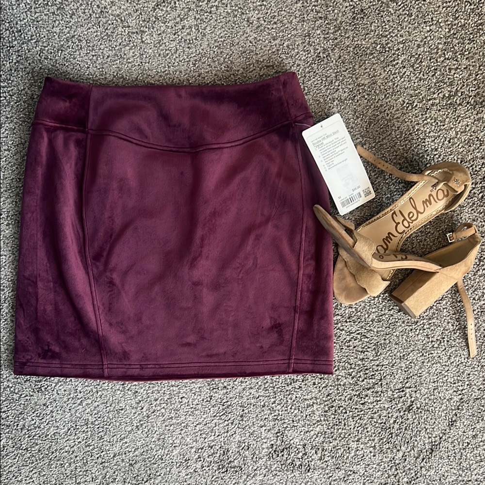 Lululemon Scuba Mini Skirt Women's